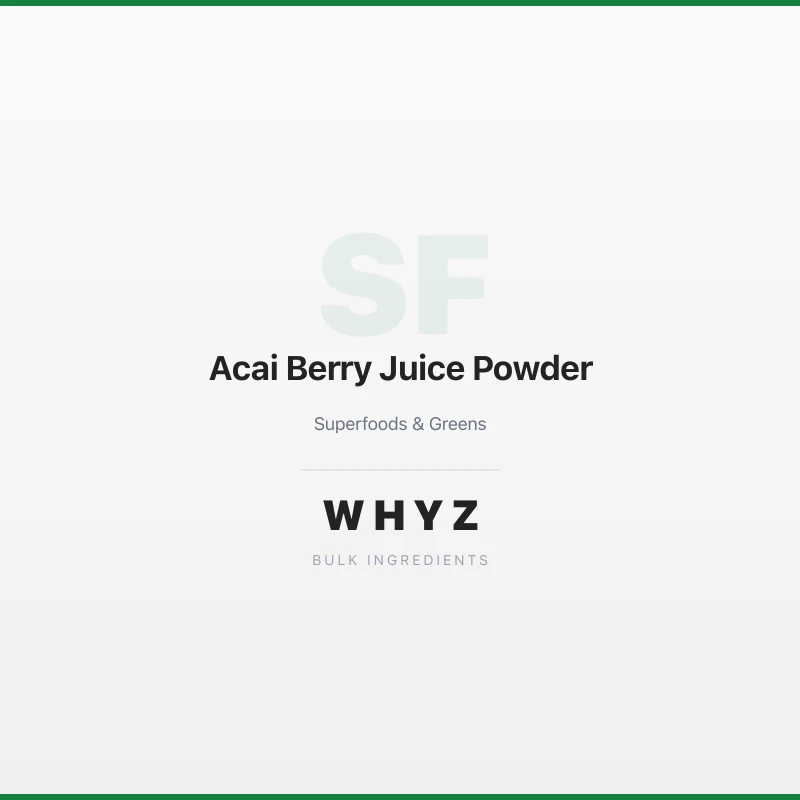 Acai Berry Juice Powder bulk powder