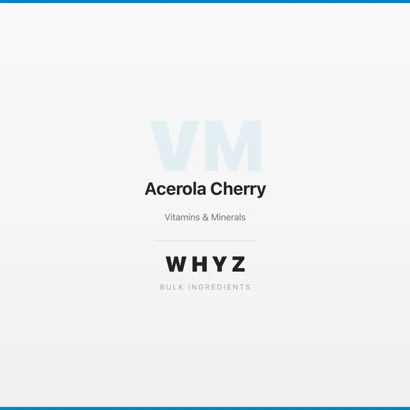 Acerola Cherry bulk powder