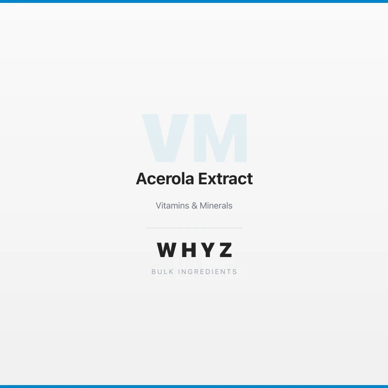 Acerola Extract bulk powder