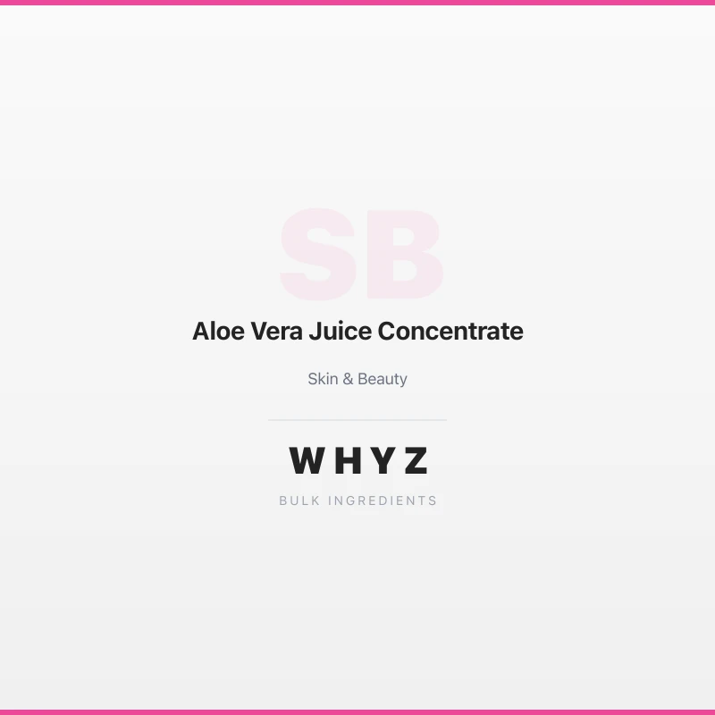 Aloe Vera Juice Concentrate bulk powder