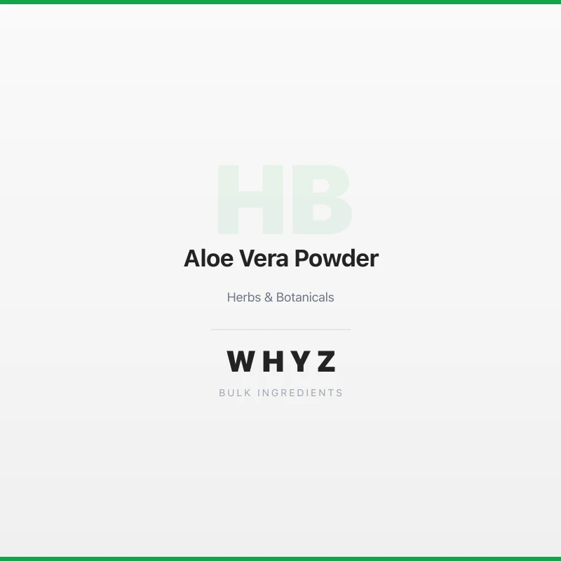 Aloe Vera Powder bulk powder