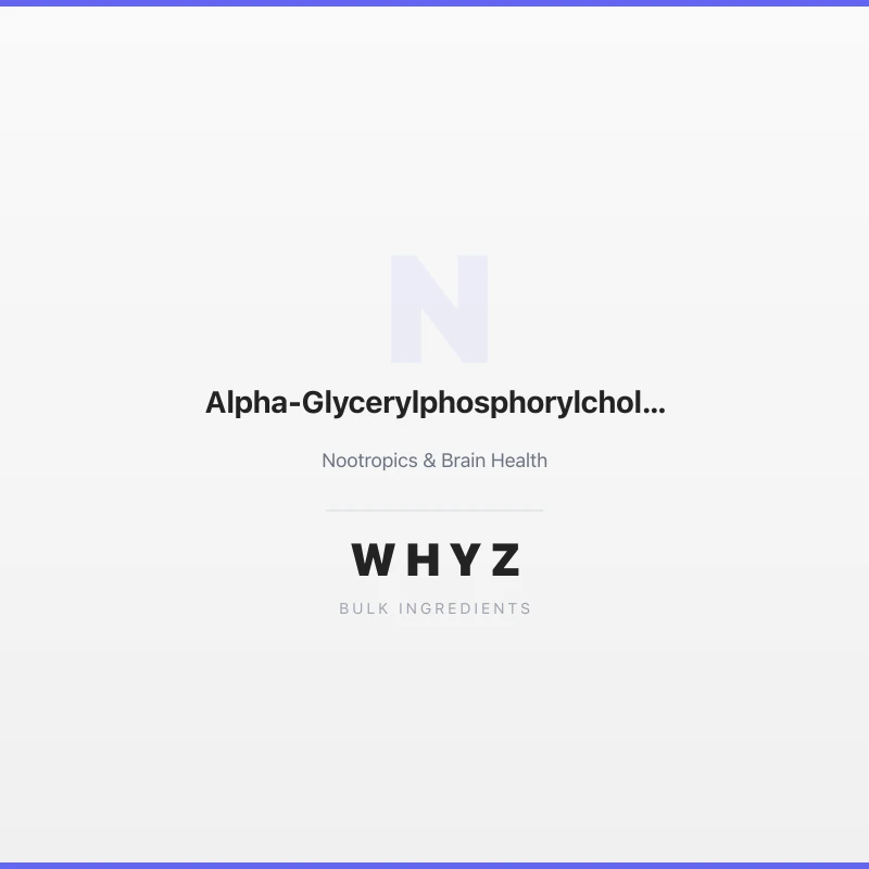 Alpha-Glycerylphosphorylcholine bulk powder