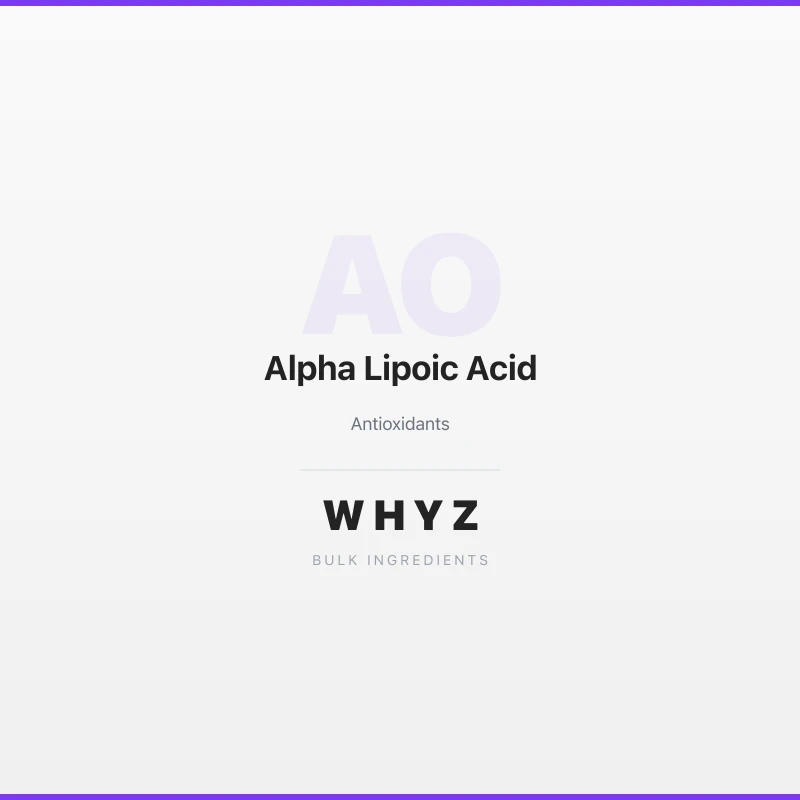Alpha Lipoic Acid bulk powder