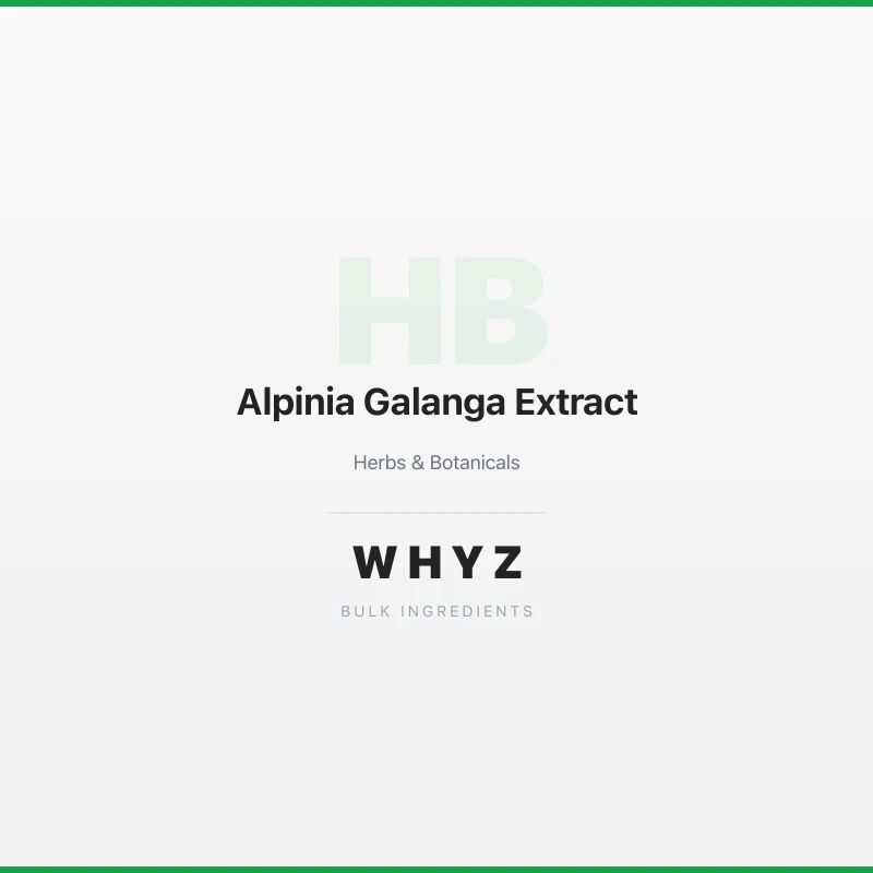 Alpinia Galanga Extract bulk powder