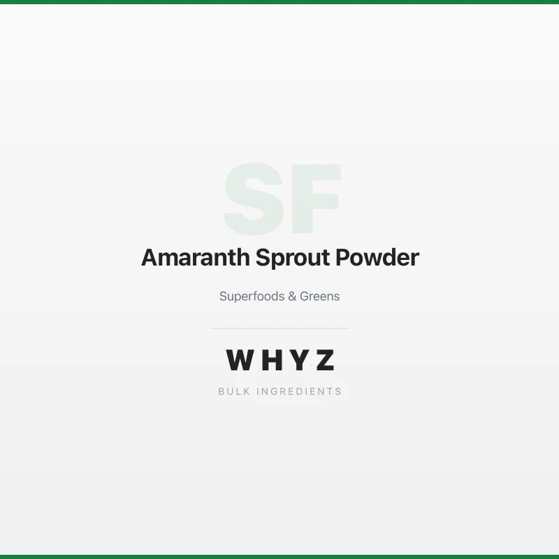 Amaranth Sprout Powder bulk powder