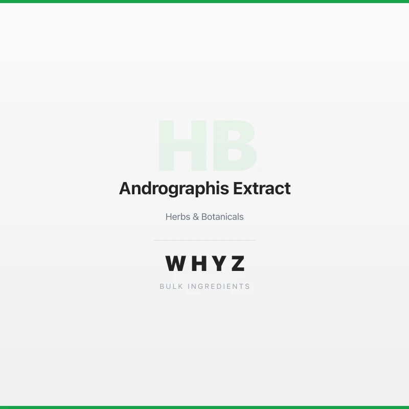 Andrographis Extract bulk powder