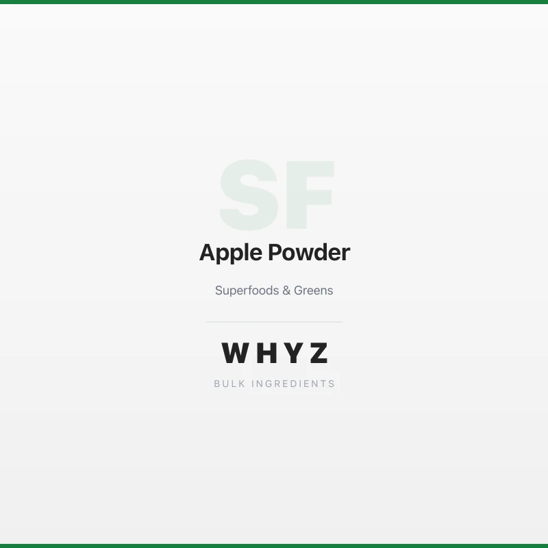 Apple Powder bulk powder