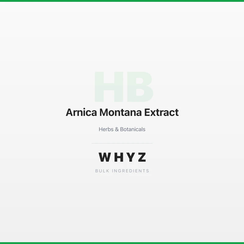 Arnica Montana Extract bulk powder