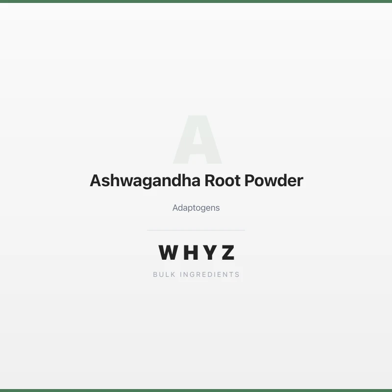 Ashwagandha Root Powder bulk powder