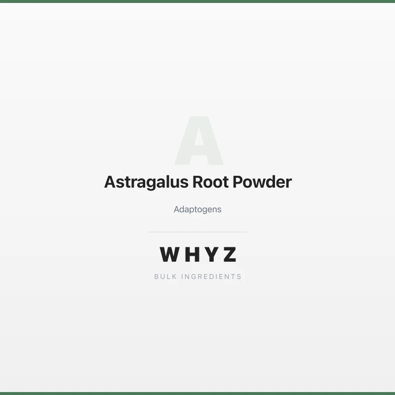 Astragalus Root Powder bulk powder