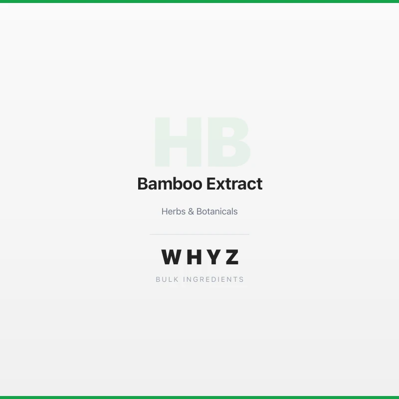 Bamboo Extract bulk powder