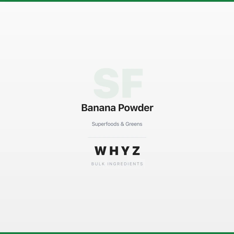 Banana Powder bulk powder