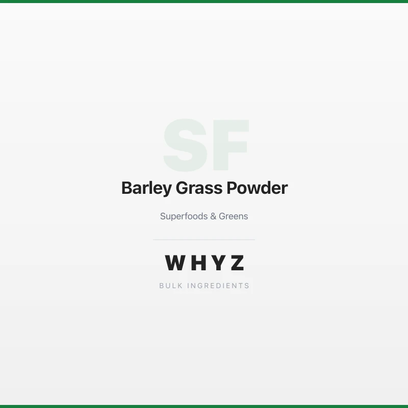 Barley Grass Powder bulk powder