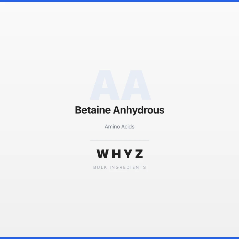 Betaine Anhydrous bulk powder