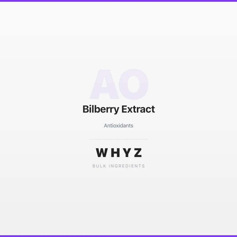 Bilberry Extract bulk powder