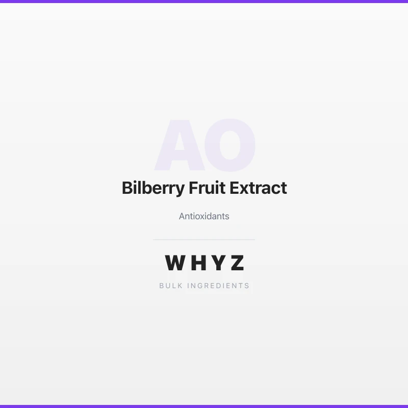 Bilberry Fruit Extract bulk powder