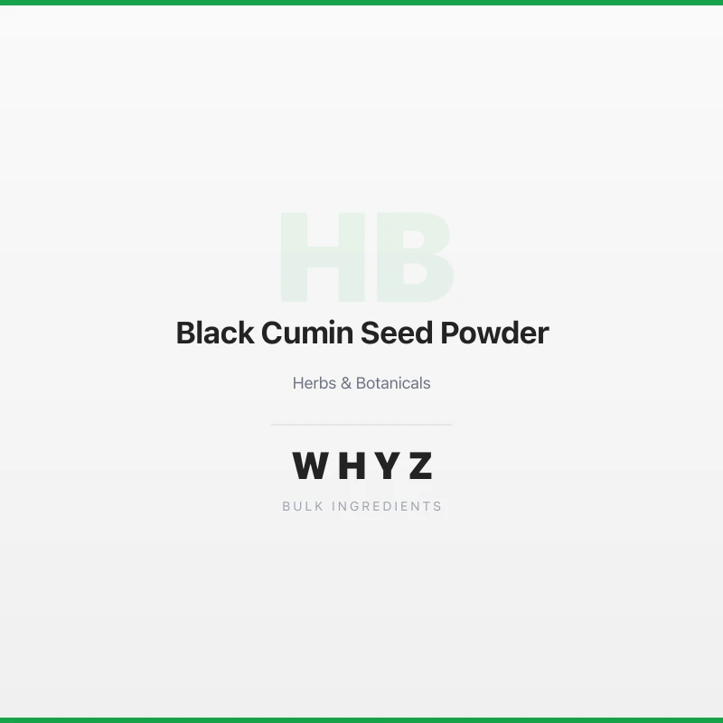 Black Cumin Seed Powder bulk powder
