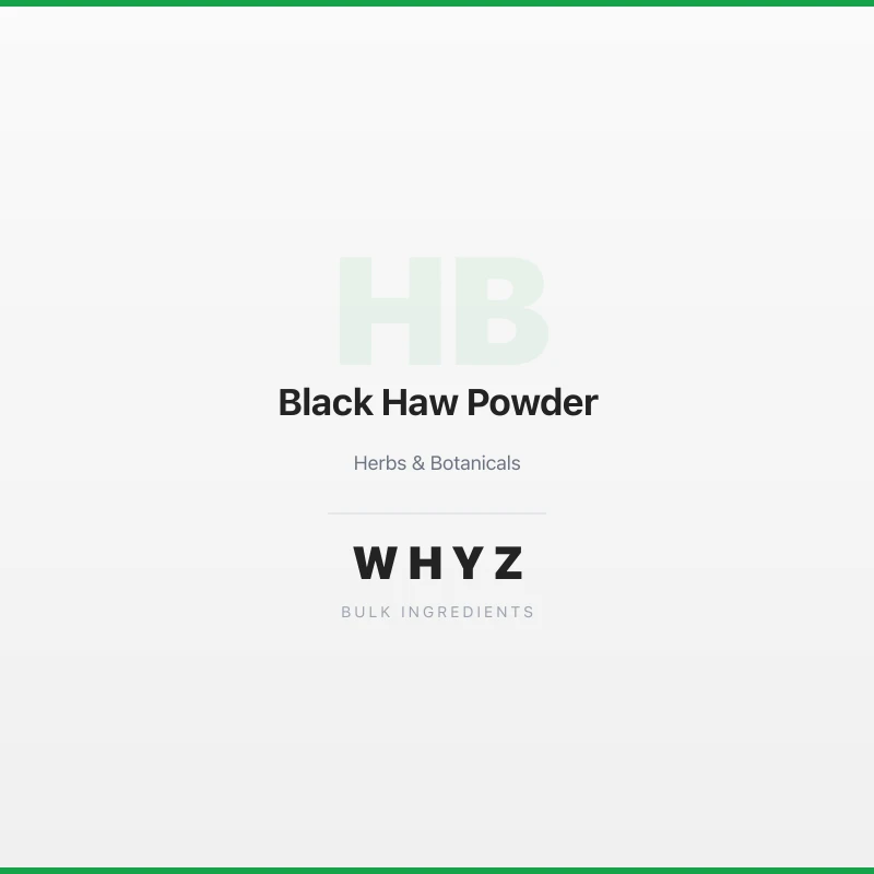 Black Haw Powder bulk powder