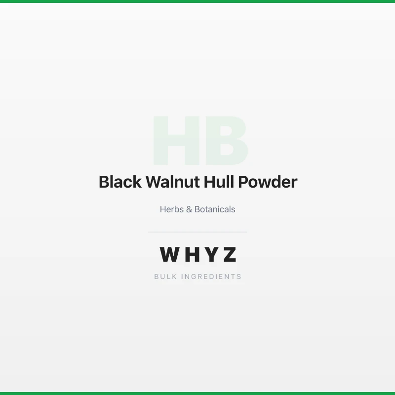 Black Walnut Hull Powder bulk powder