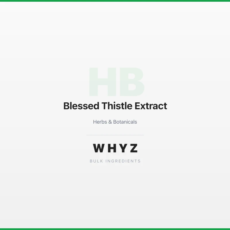 Blessed Thistle Extract bulk powder