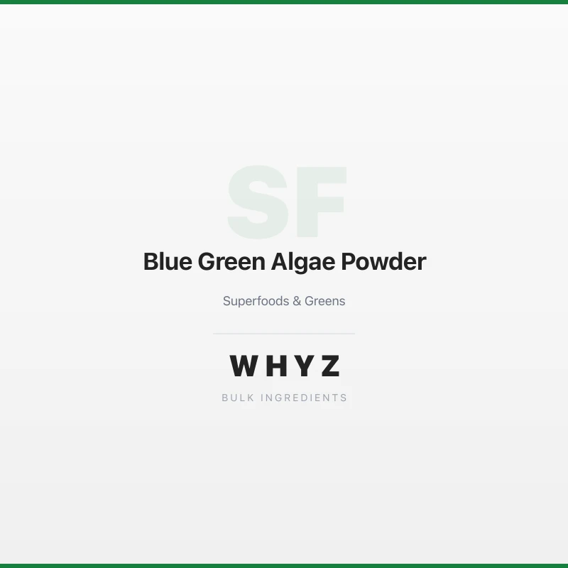 Blue Green Algae Powder bulk powder