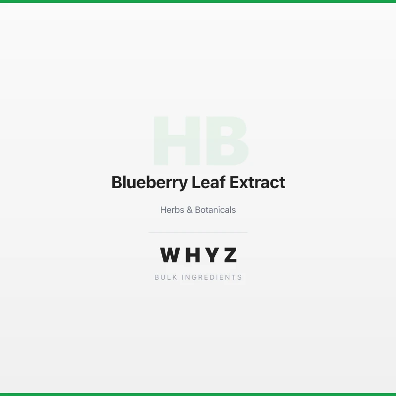 Blueberry Leaf Extract bulk powder