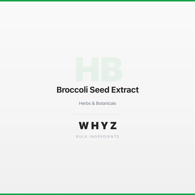 Broccoli Seed Extract bulk powder
