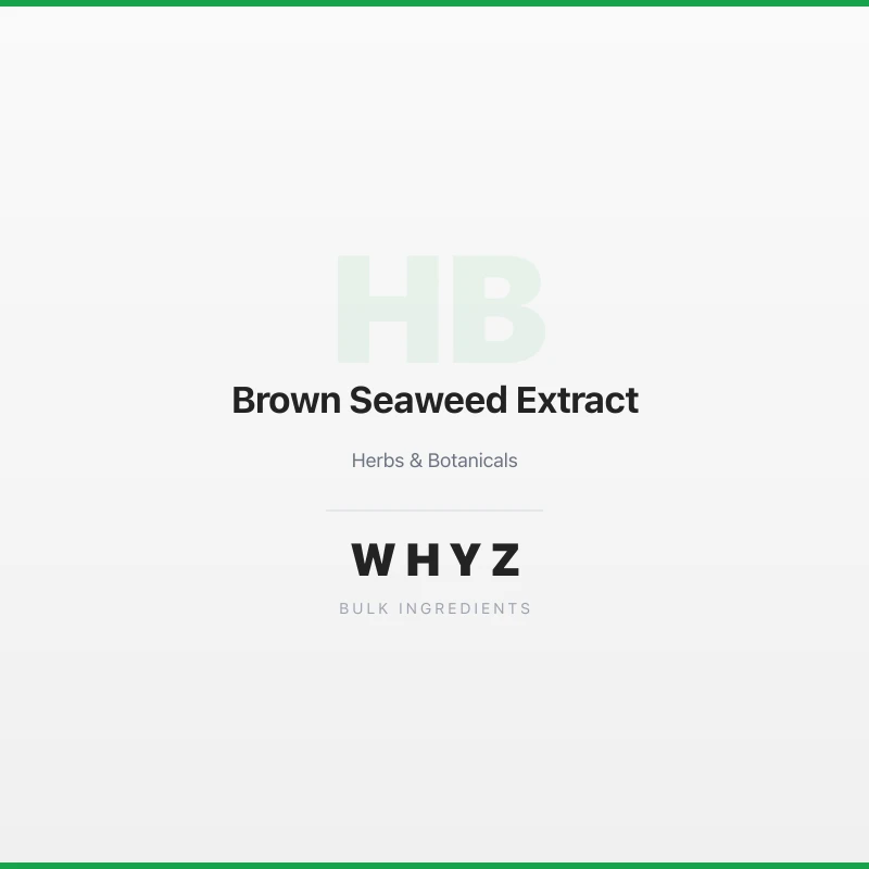 Brown Seaweed Extract bulk powder
