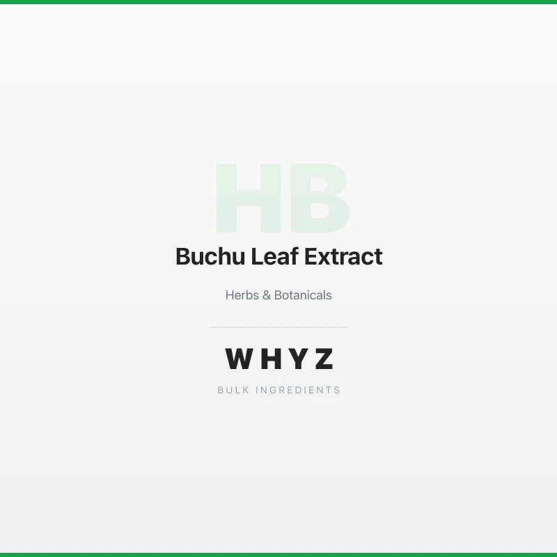 Buchu Leaf Extract bulk powder