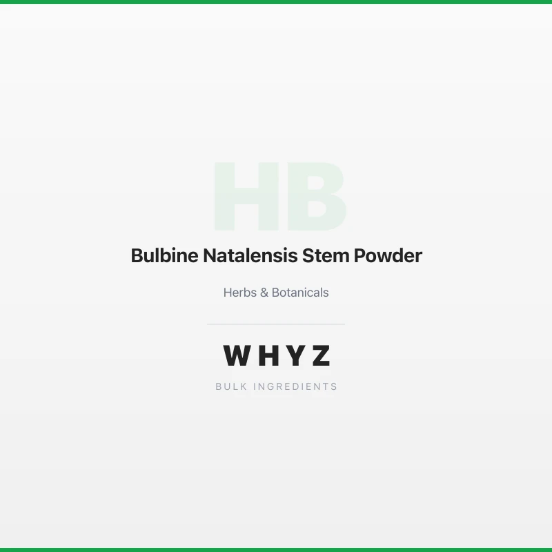 Bulbine Natalensis Stem Powder bulk powder