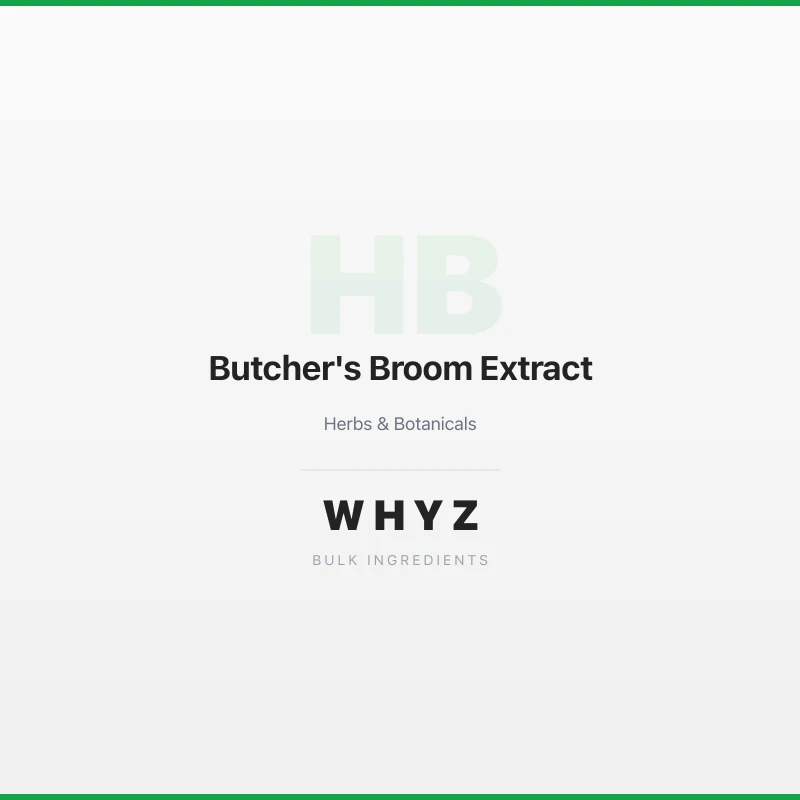 Butcher's Broom Extract bulk powder