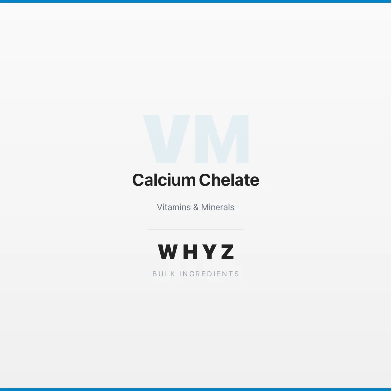 Calcium Chelate bulk powder