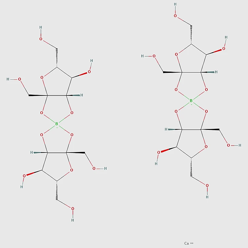 Calcium Fructoborate molecular structure