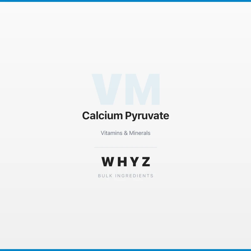 Calcium Pyruvate bulk powder
