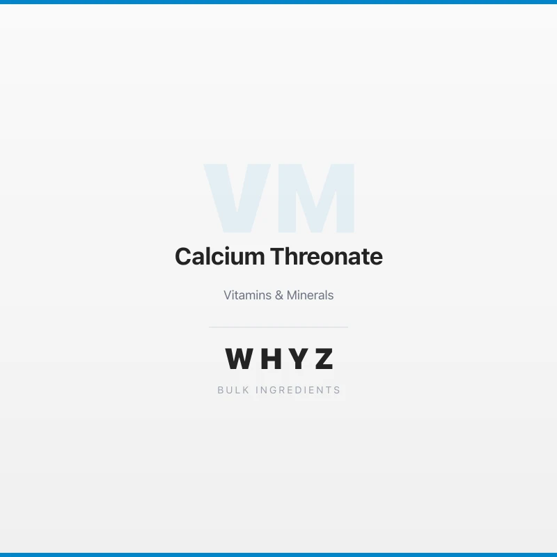Calcium Threonate bulk powder