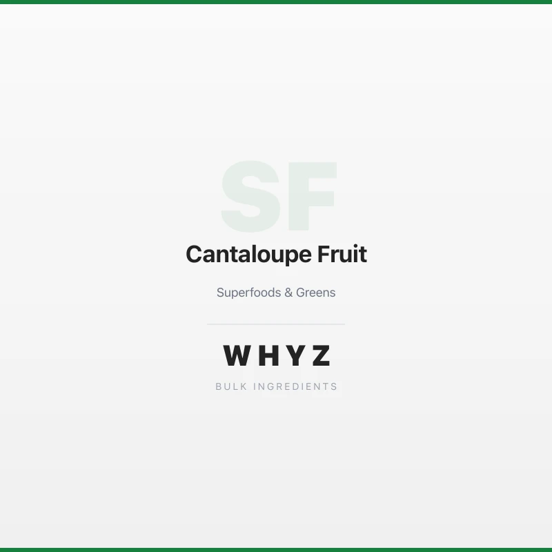 Cantaloupe Fruit bulk powder