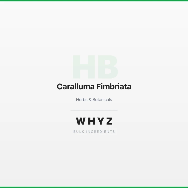 Caralluma Fimbriata bulk powder