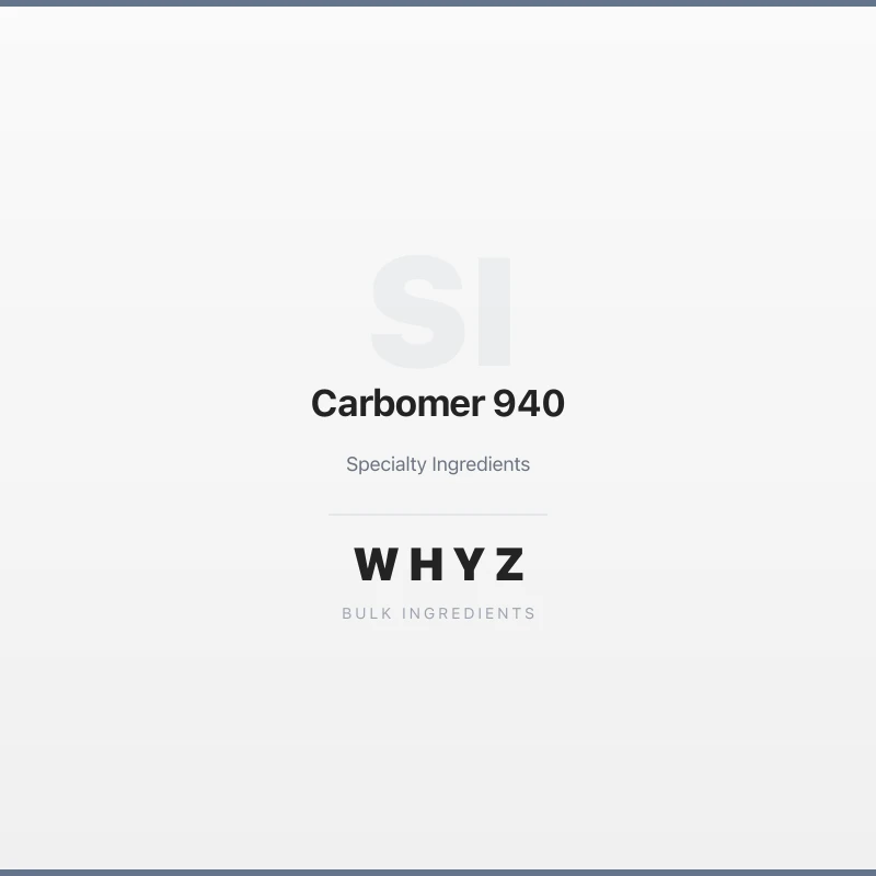 Carbomer 940 bulk powder