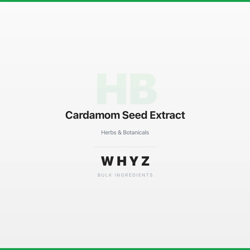 Cardamom Seed Extract bulk powder