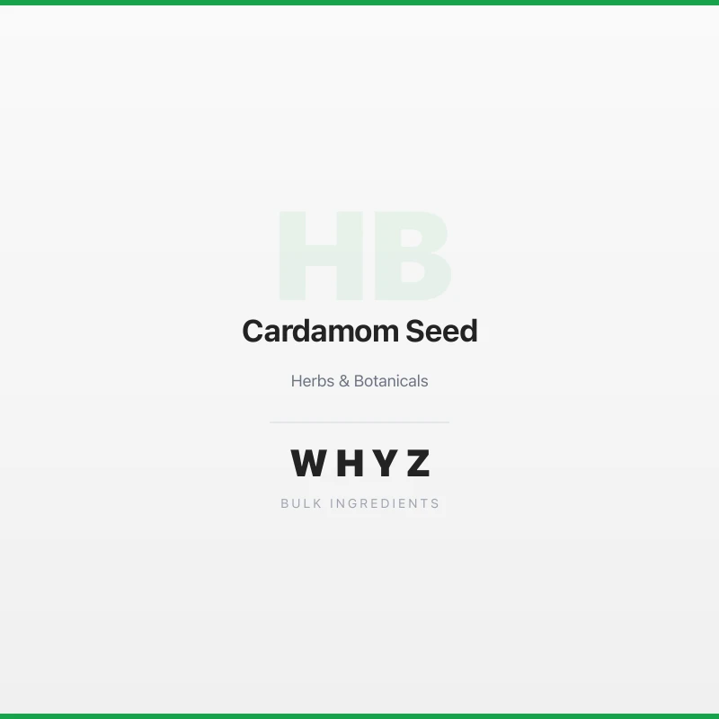Cardamom Seed bulk powder