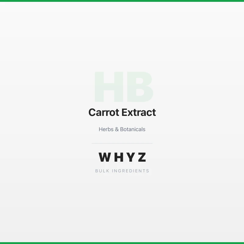 Carrot Extract bulk powder
