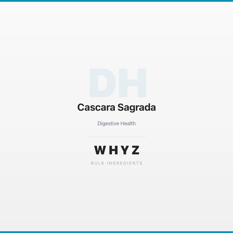 Cascara Sagrada bulk powder