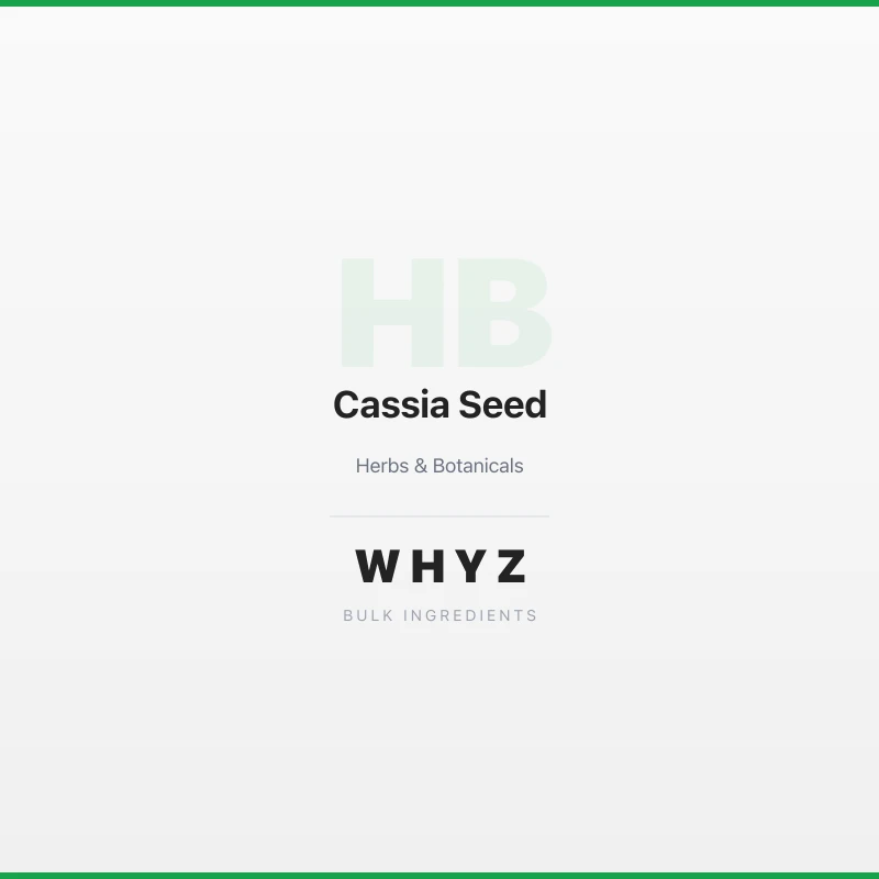 Cassia Seed bulk powder