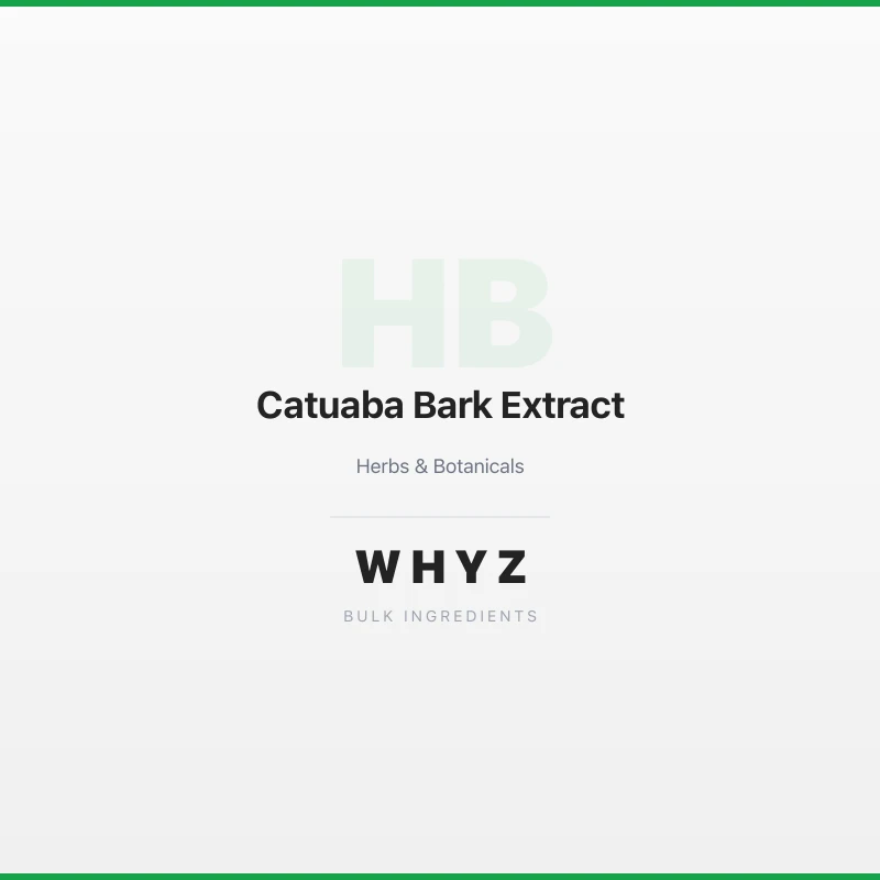 Catuaba Bark Extract bulk powder