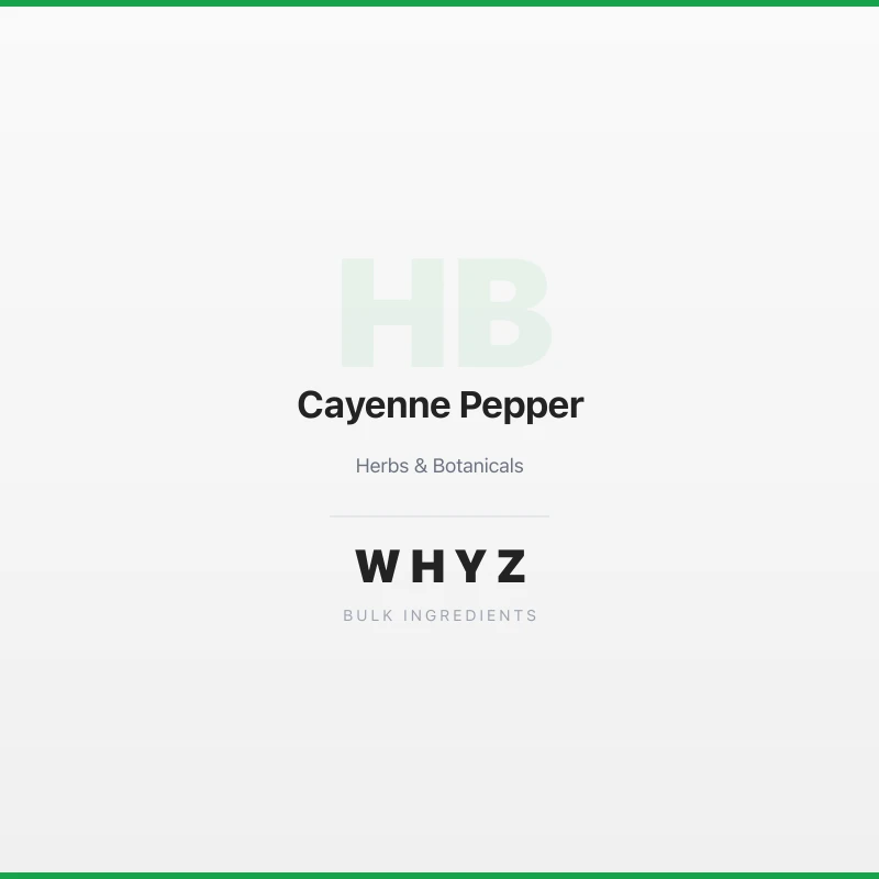Cayenne Pepper bulk powder