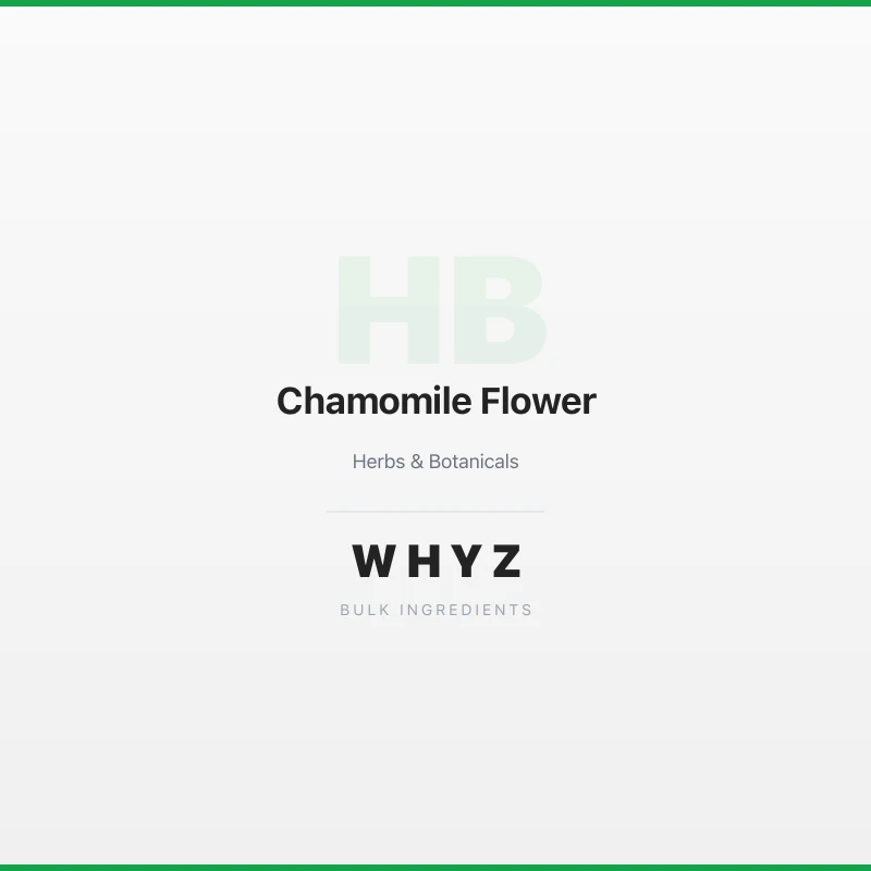 Chamomile Flower bulk powder
