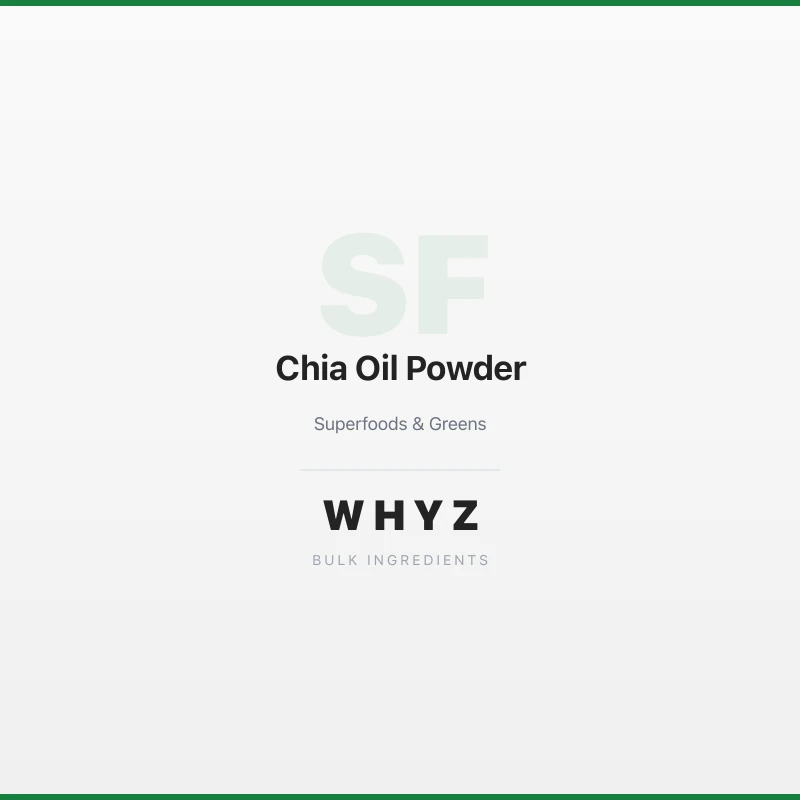 Chia Oil Powder bulk powder