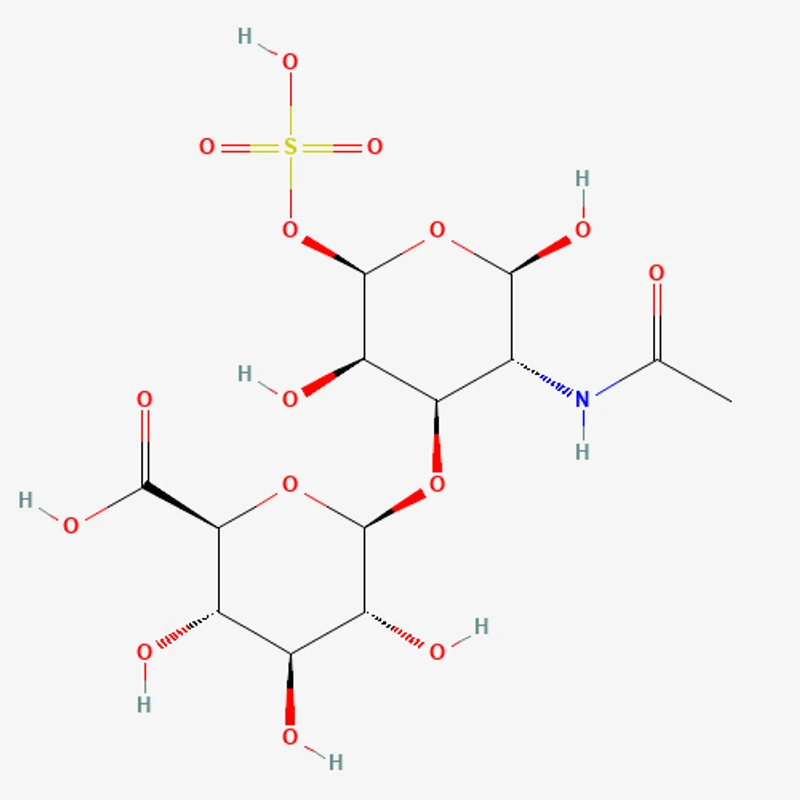 Chondroitin Sulfate Sodium molecular structure — WHYZ Bulk Ingredients