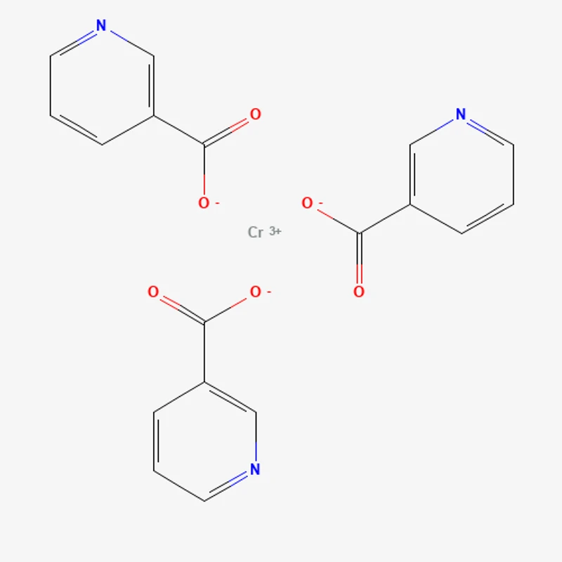 Chromium Nicotinate Glycinate Chelate molecular structure — WHYZ Bulk Ingredients