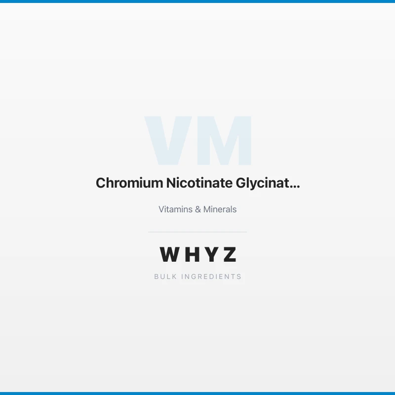 Chromium Nicotinate Glycinate Chelate bulk powder